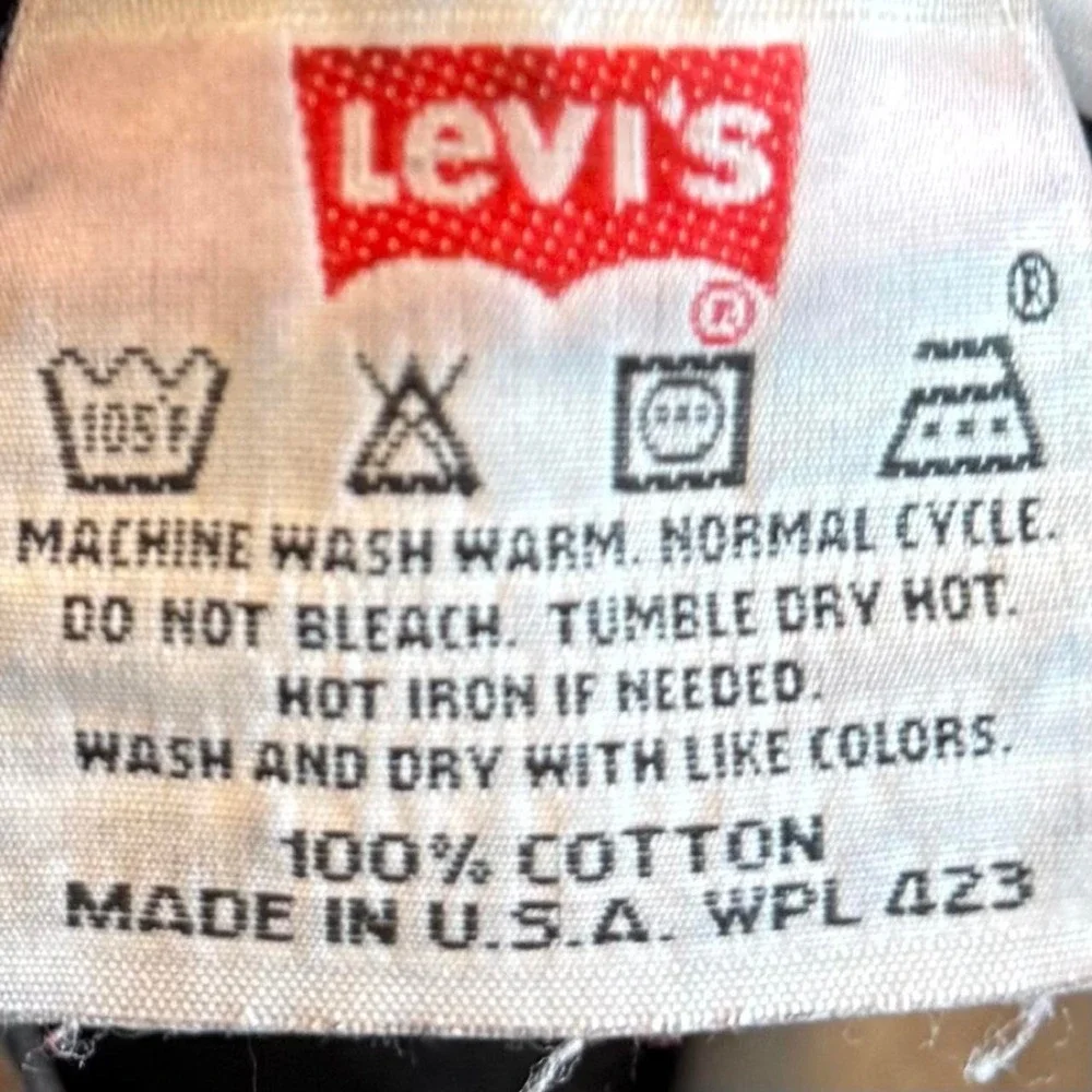 Vintage Levis 501 Made In USA Faded Black Jeans Men's 32x30 Classic Denim Y2K
